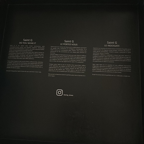 COPY - For sale never worn Saint G - Picture 7 of 8